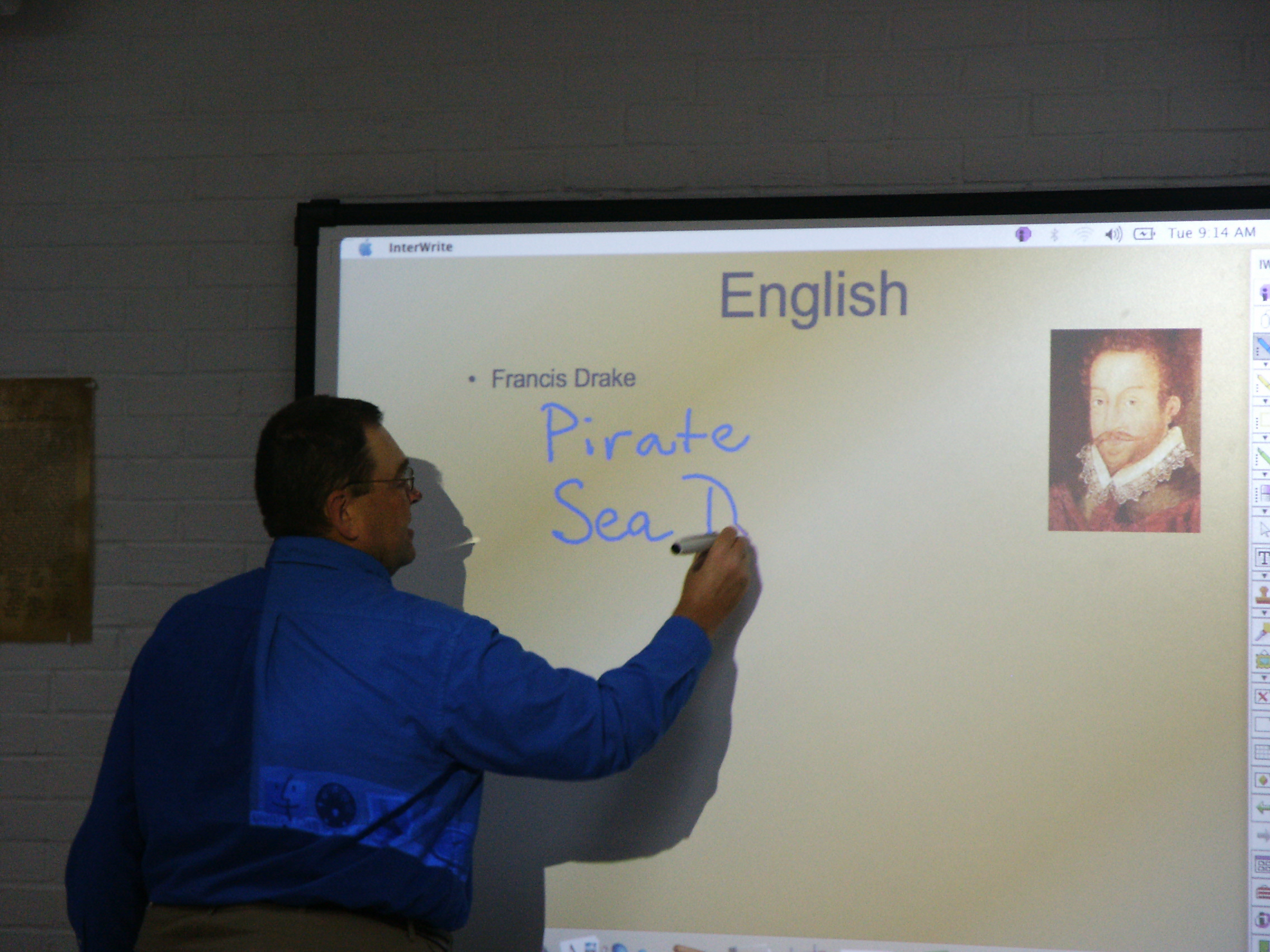 SmartBoards in classroom